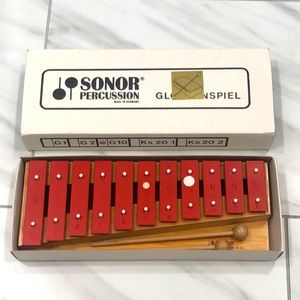 Vintage Sonor Percussion G10 Glockenspiel Xylophone Made in Germany